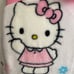 Hello Kitty Blanket Easter Spring FULL/QUEEN Daisy Floral Flower Throw