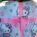 Hello Kitty Blanket Easter Spring FULL/QUEEN Daisy Floral Flower Throw