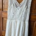 Free people ecru Victoria style Dress size 8 NWT