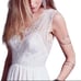 Free people ecru Victoria style Dress size 8 NWT