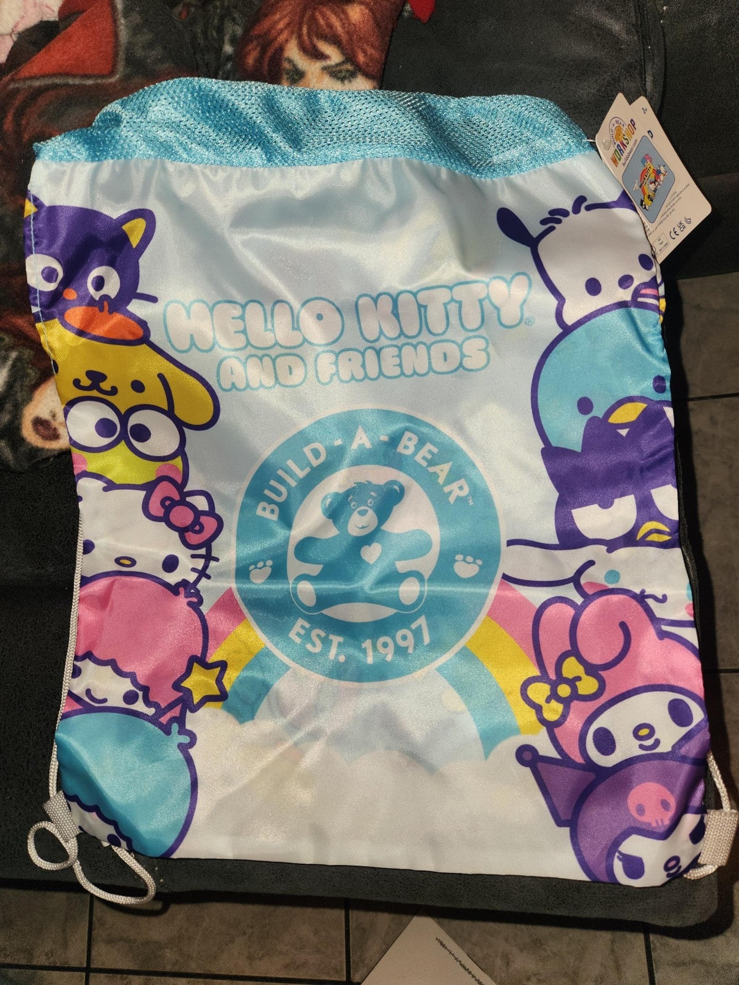 Build a Bear Sanrio Hello Kitty and Friends Bear Carrier Backpack NWT