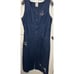 Vintage Disney Store Denim ABC Jumper Dress Tinkerbell Medium M Embroidered