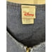 Vintage Disney Store Denim ABC Jumper Dress Tinkerbell Medium M Embroidered