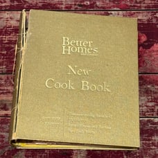 Better Homes & Gardens vintage cookbook
