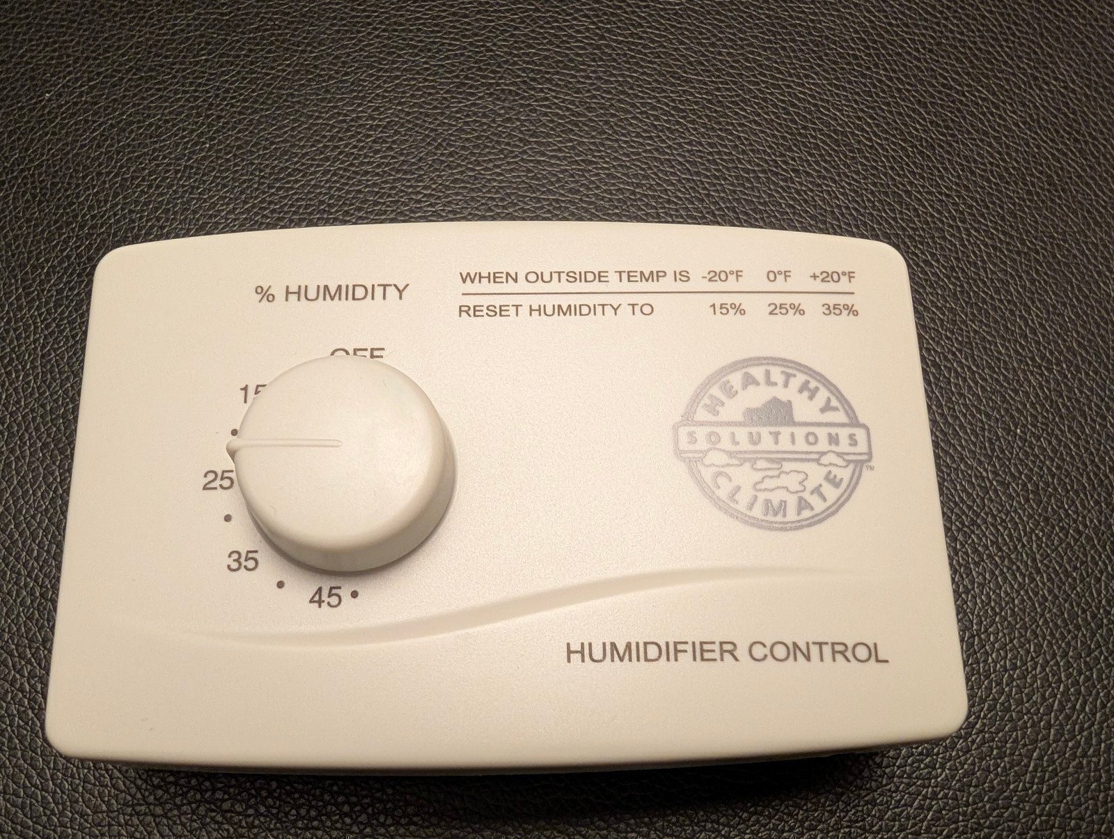 Lennox Healthy Climate 102693-01 Manual Humidifier Control & 24V Transformer