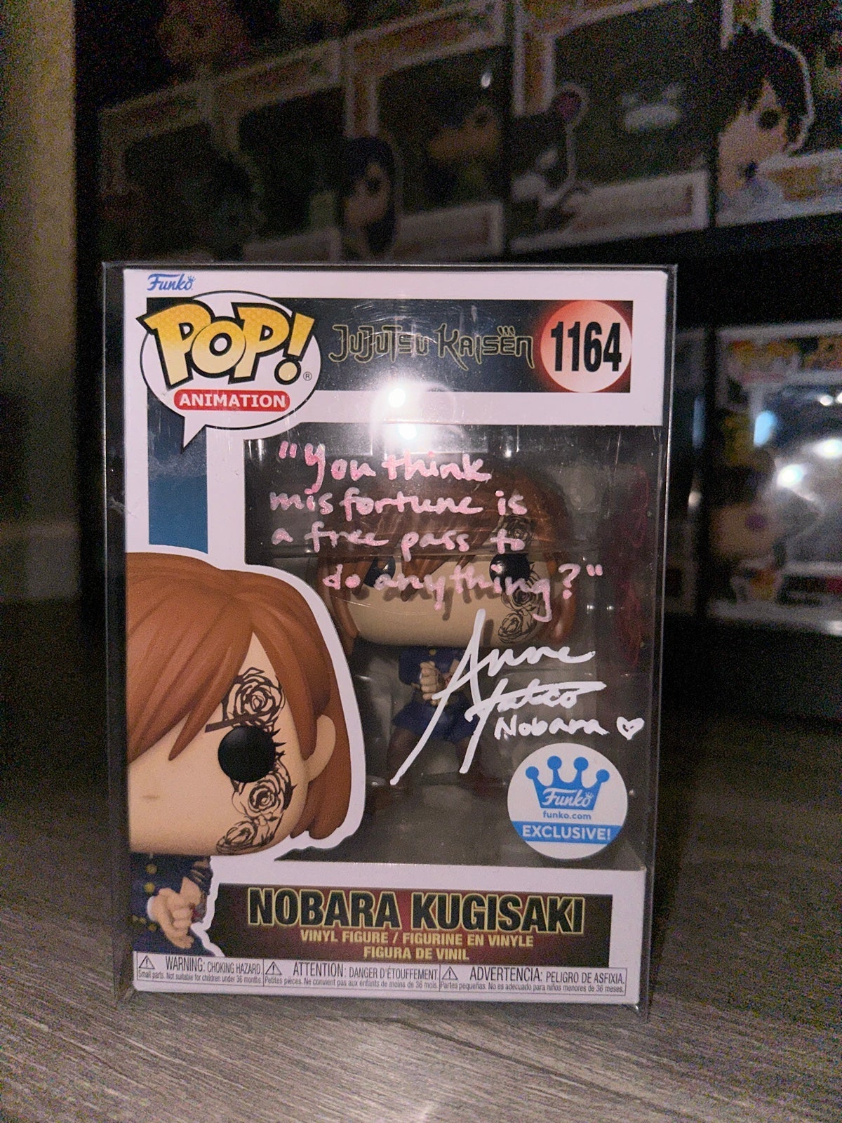 nobara kugisaki funko signed