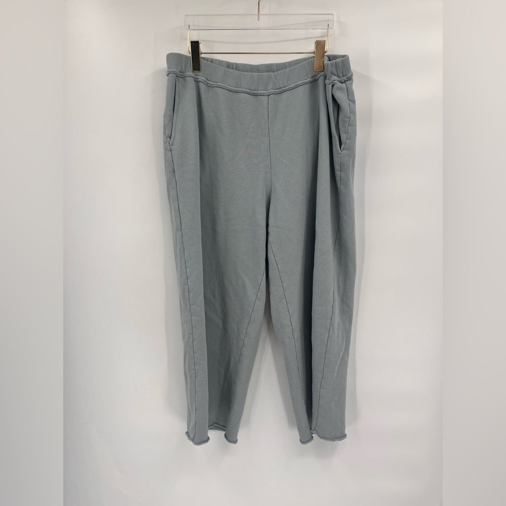 Only Fisher gray sweatpants with raw edges size large
