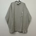 90s beige ribbed thin knit sweater shirt
