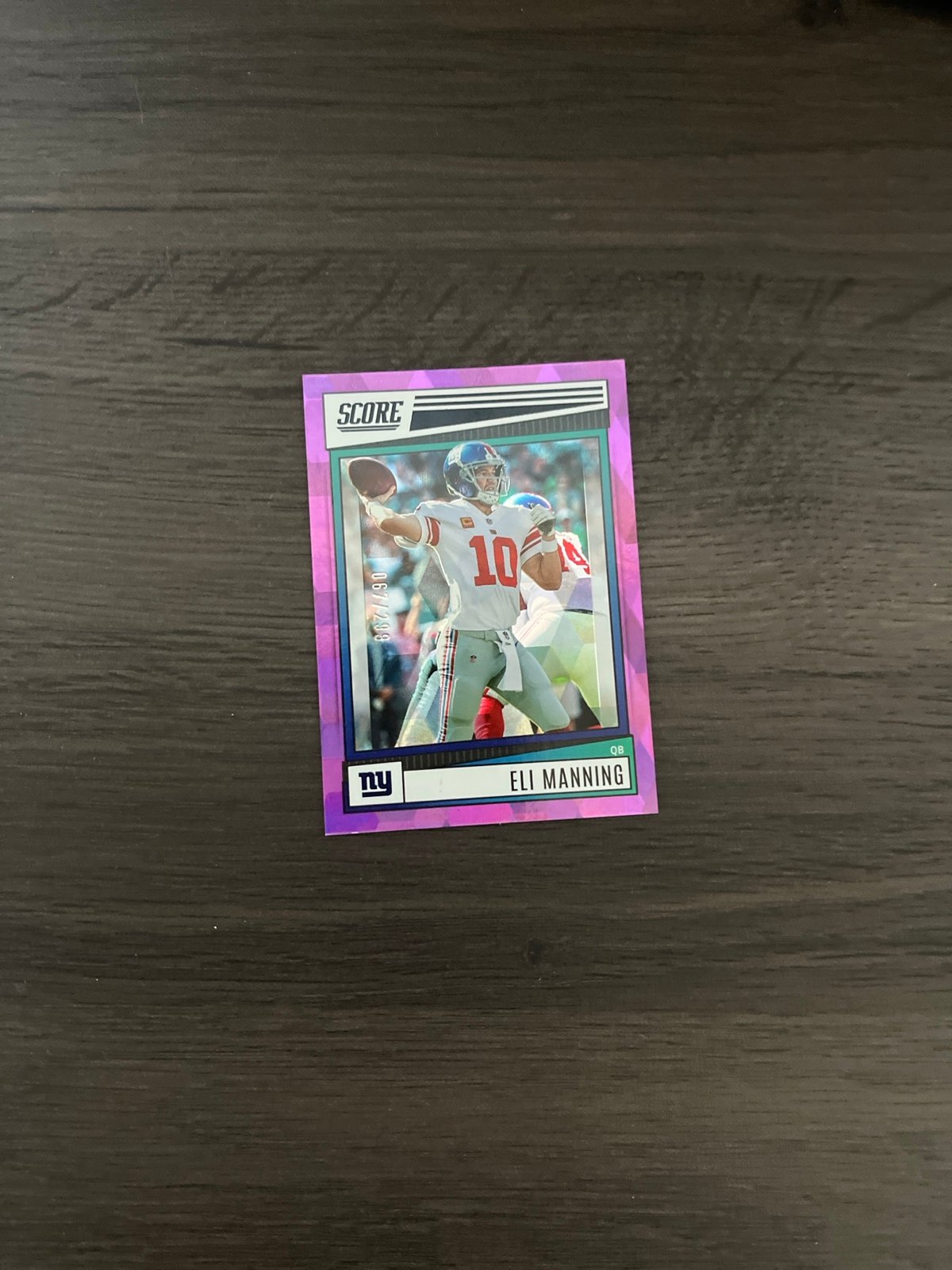 Eli manning card