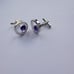 Silver Crystal Cufflinks