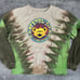 Women's Grateful Dead Bear Forever Brown Green Tie Dye Crewneck Sweatshirt Sz XL