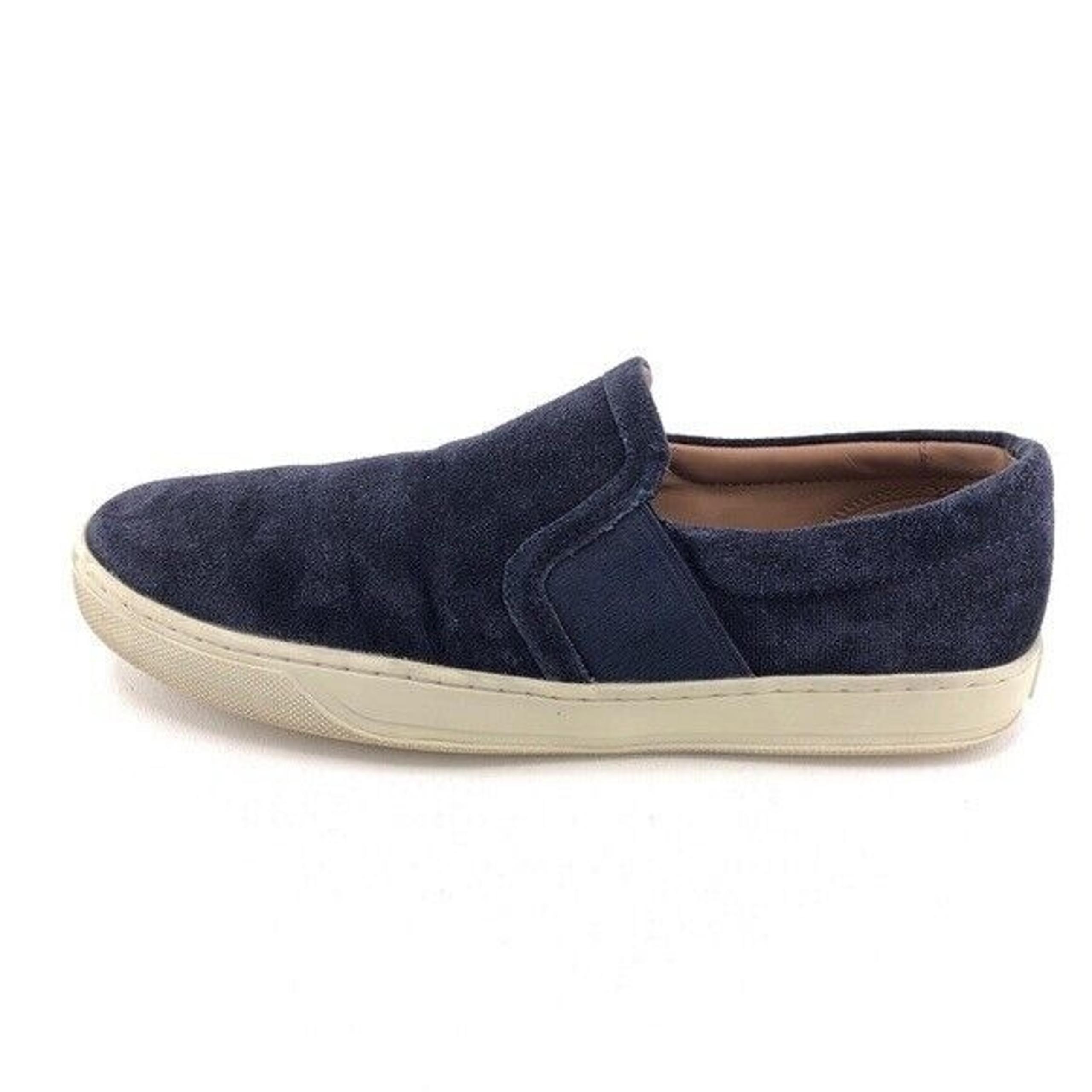 Vince Blue Suede Leather Slip on Sneakers Mens Size 8.5M EUR 42 Casual Shoes