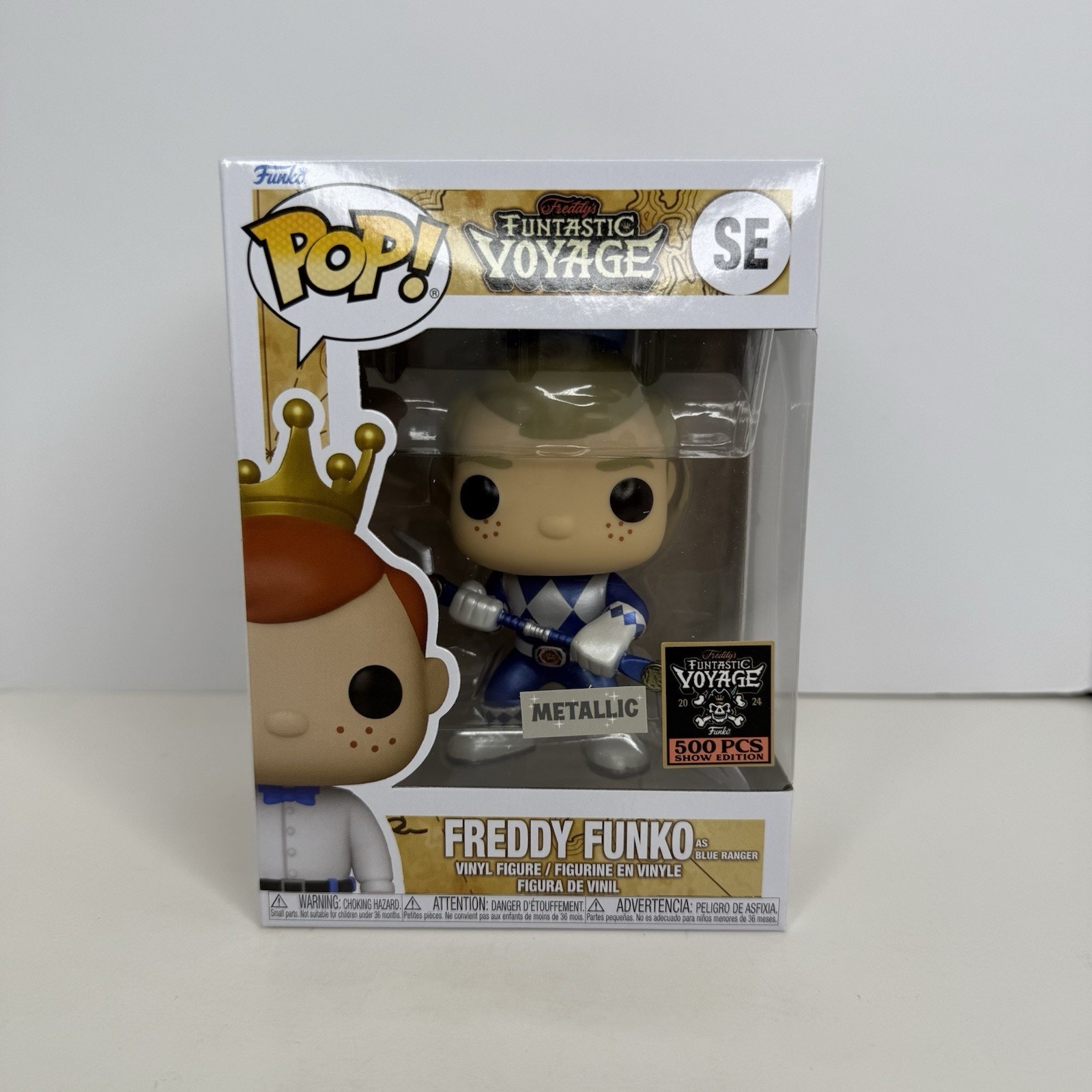 Funko POP! Freddy Funko as Blue Ranger LE 500 Funko Fundays 2024