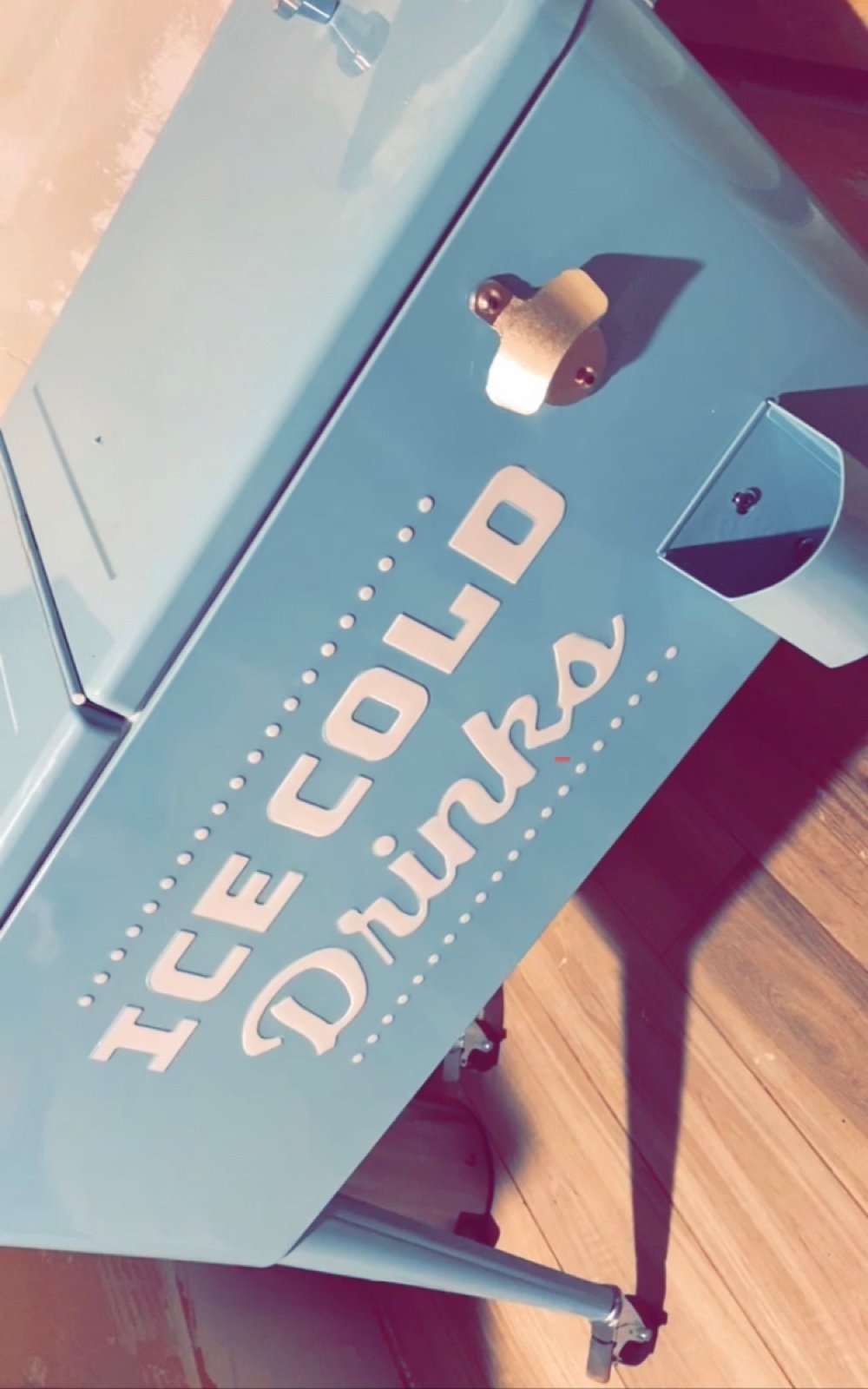 Powder Blue Cooler