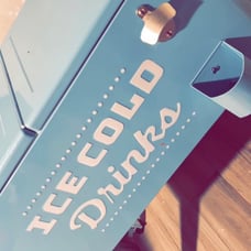 Powder Blue Cooler