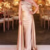 Gold dress