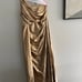 Gold dress