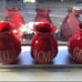 Rae Dunn Red Vase set of 3