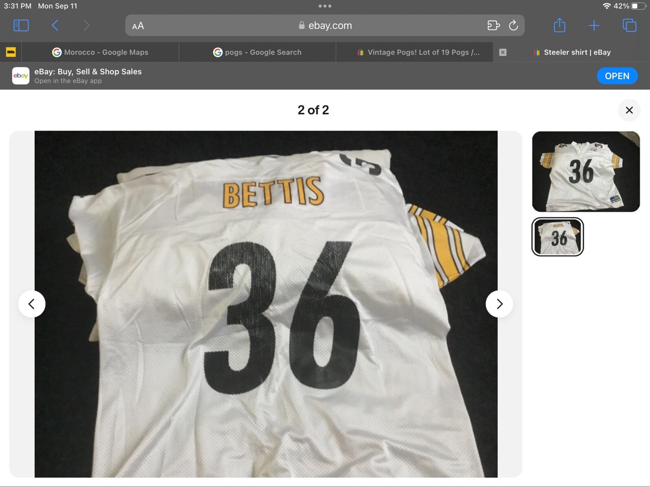 Steeler shirt
