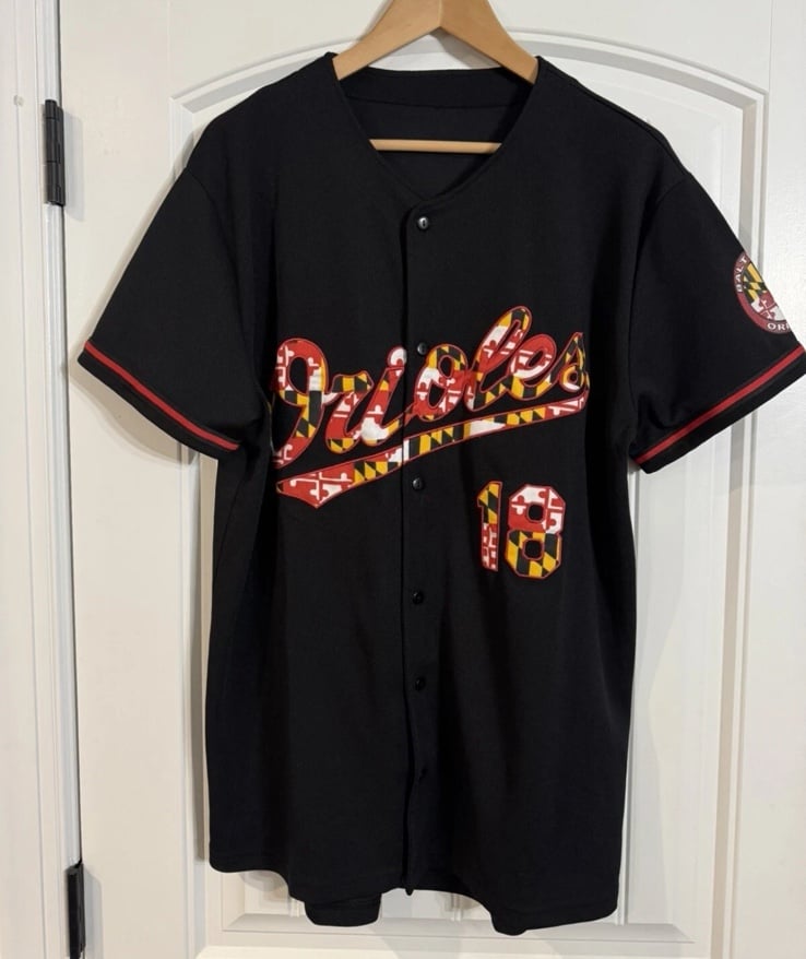 Baltimore Orioles Maryland Themed Jersey