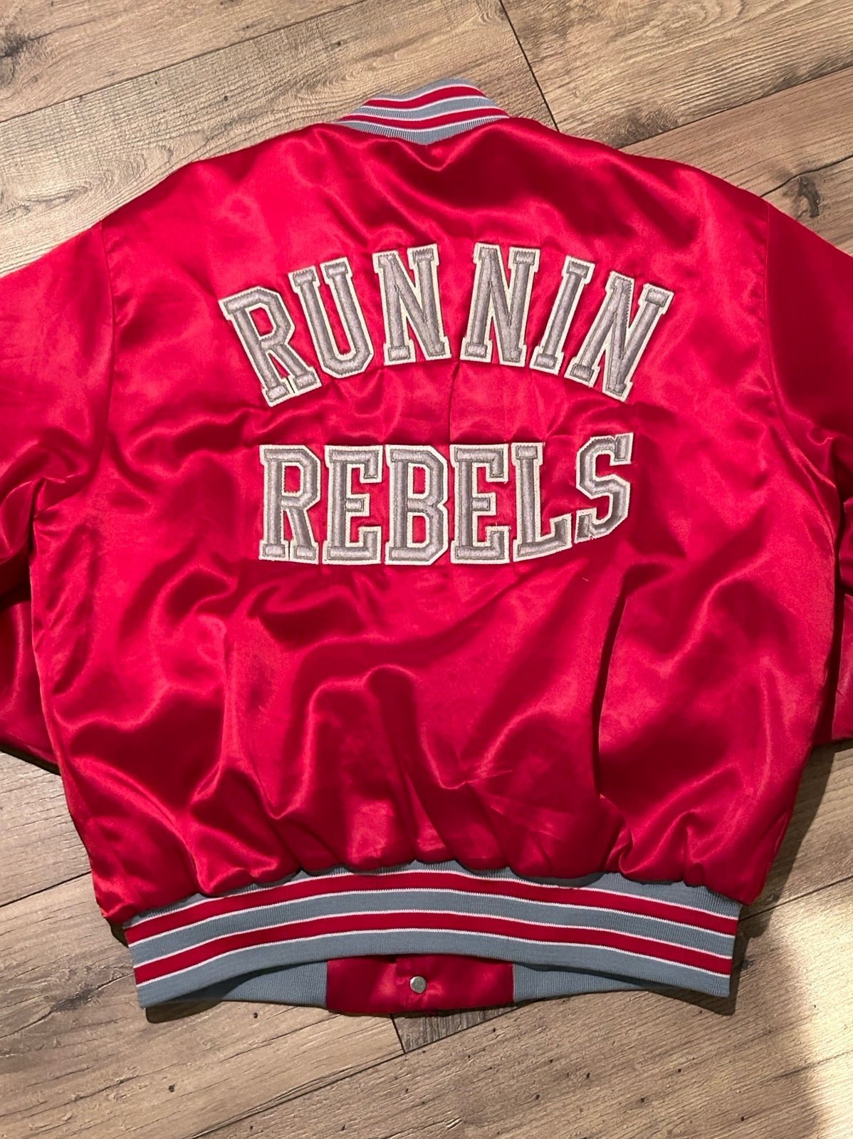 Vintage UNLV Satin Bomber Jacket