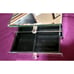 Mirror covered Jewelry Box, 3 Drawers
