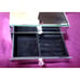 Mirror covered Jewelry Box, 3 Drawers