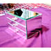 Mirror covered Jewelry Box, 3 Drawers
