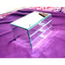 Mirror covered Jewelry Box, 3 Drawers