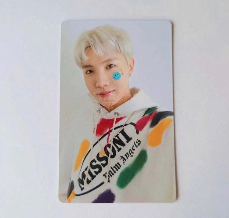 hobi bts japan fc vol.10 photocard