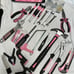 219-Piece Pink Tool Set, Ladies Hand Tool Set with 16 inch Tool Bag, Women