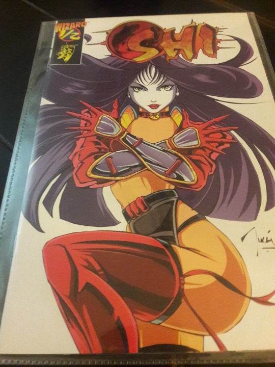 SHI Comic book -Certificate Of Auth