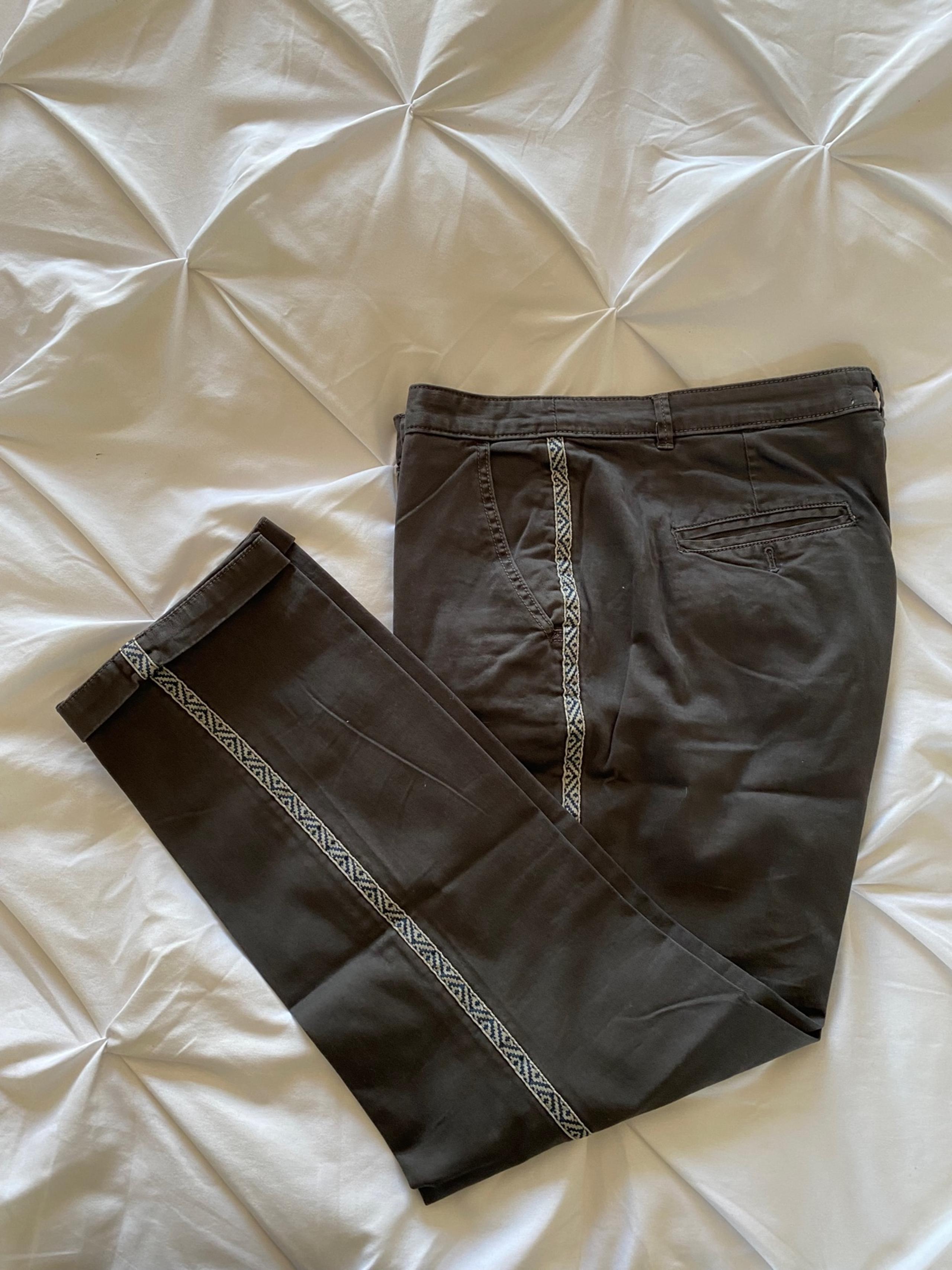 Anthropologie Relaxed Chino Pants