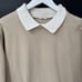 John Galt Brandy Melville Polo Crew Neck Collared Sweatshirt Womens XL
