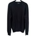 Express Dark Charcoal Extra Fine Merino Wool V-Neck Long Sleeve Men's Size M