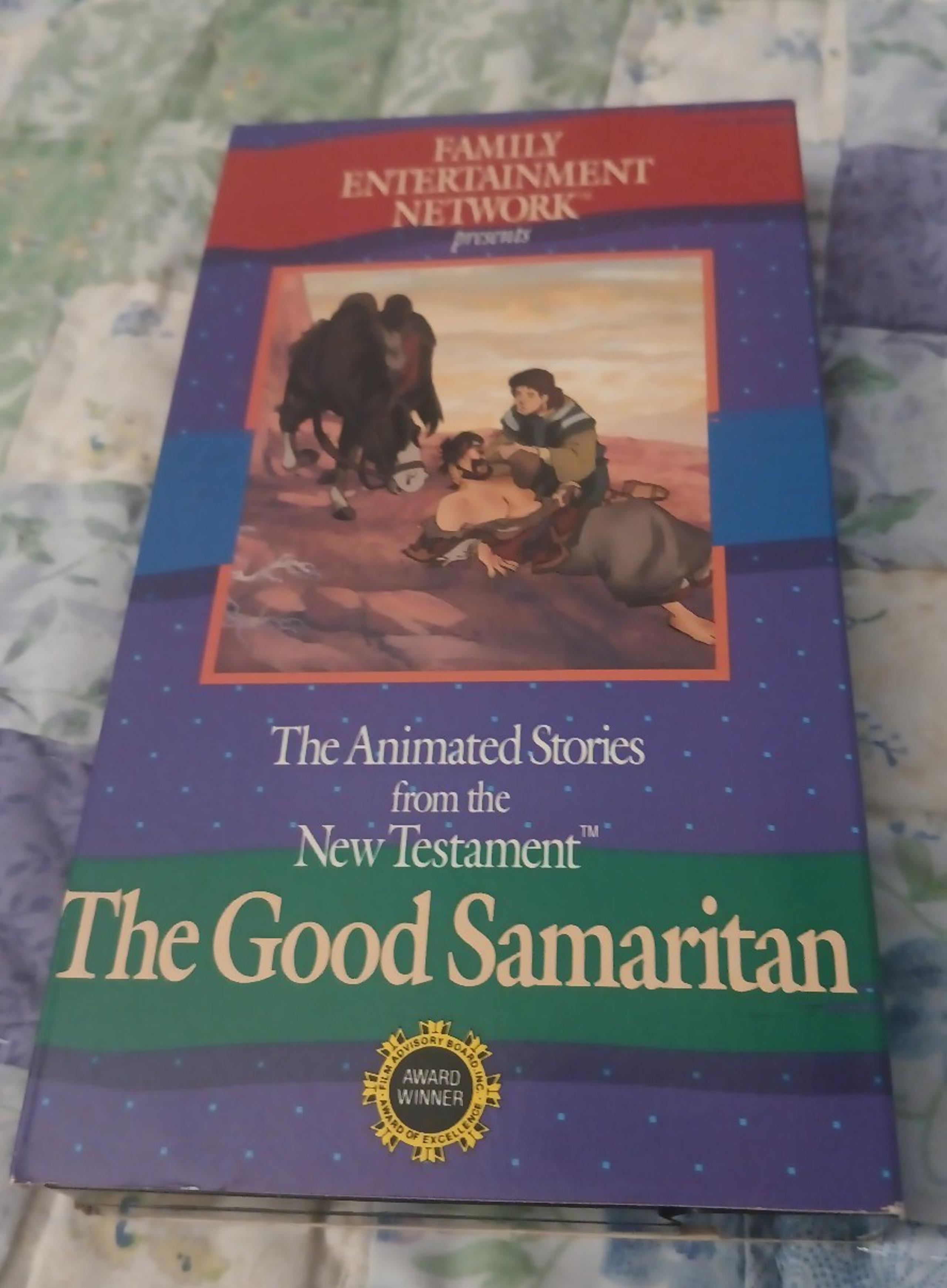 VHS The Good Samaritan Animated Stories from The New Testament VHS 1989