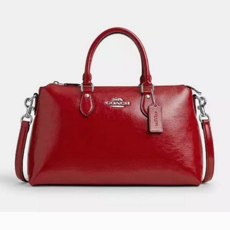 New! Coach Georgia Satchel, style# CV942