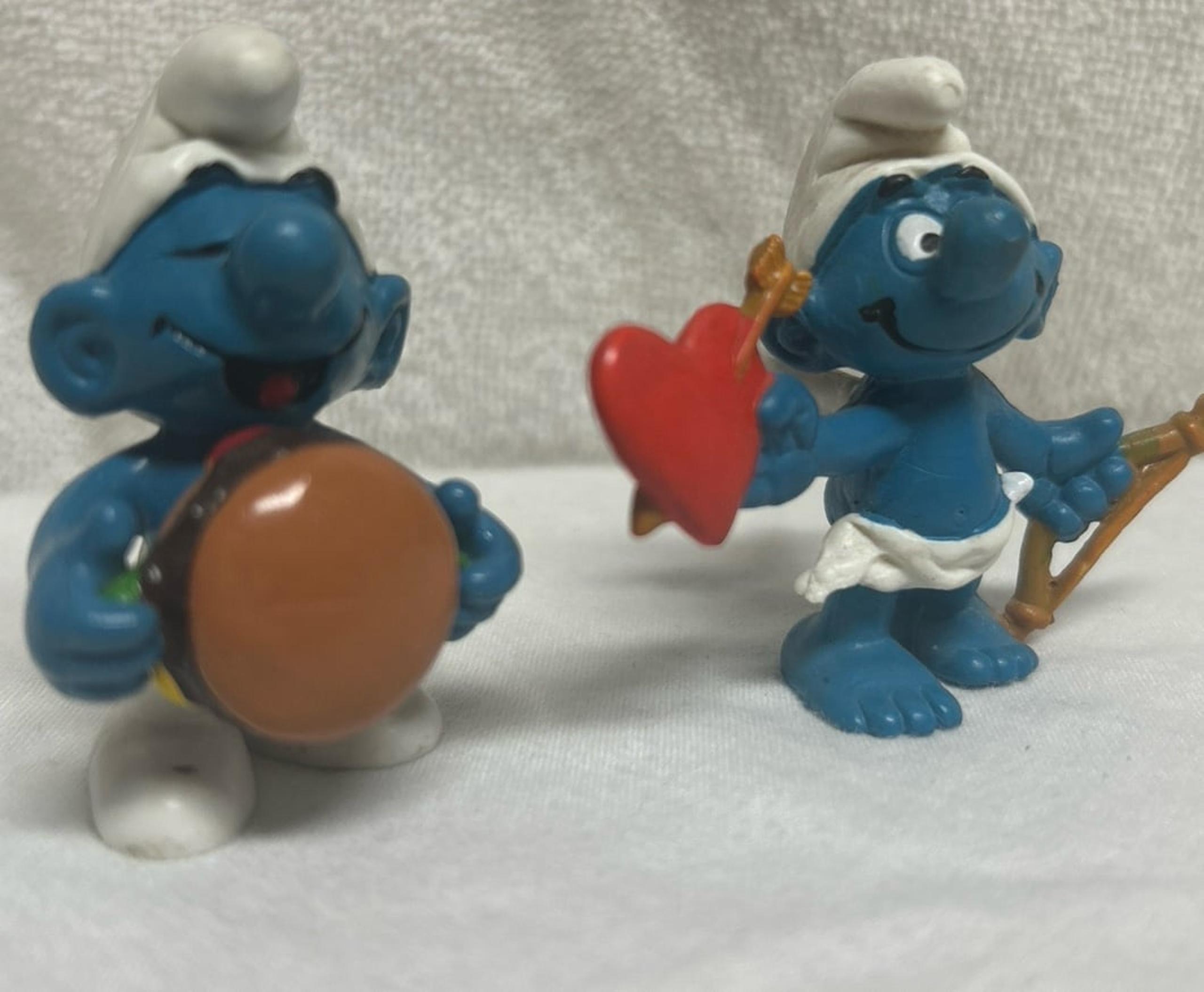 smurfs mini figures