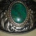 Belt Buckle with green stone