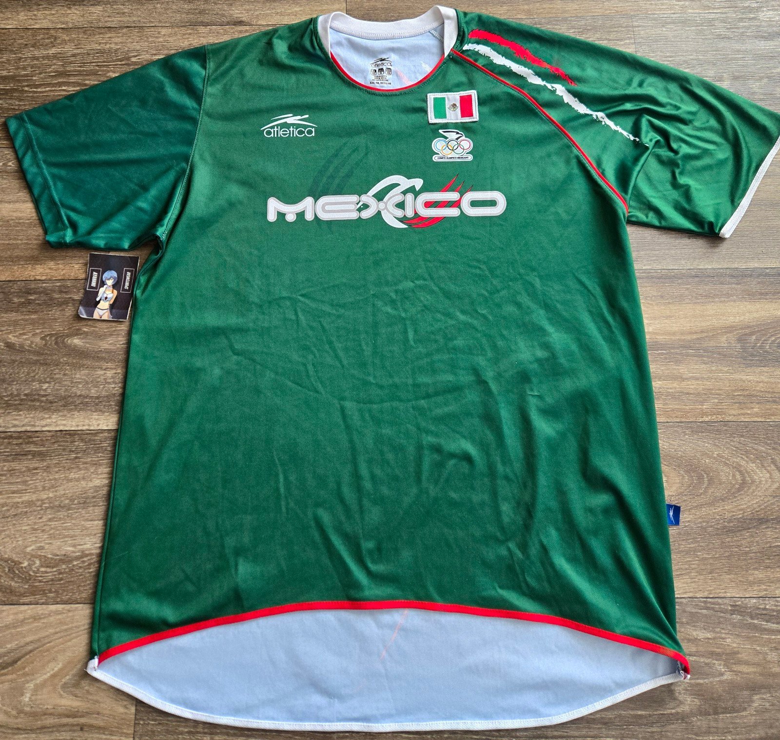 Atletico Mexico Seleccion Olympics Futbol Soccer Fan Version Jersey XL