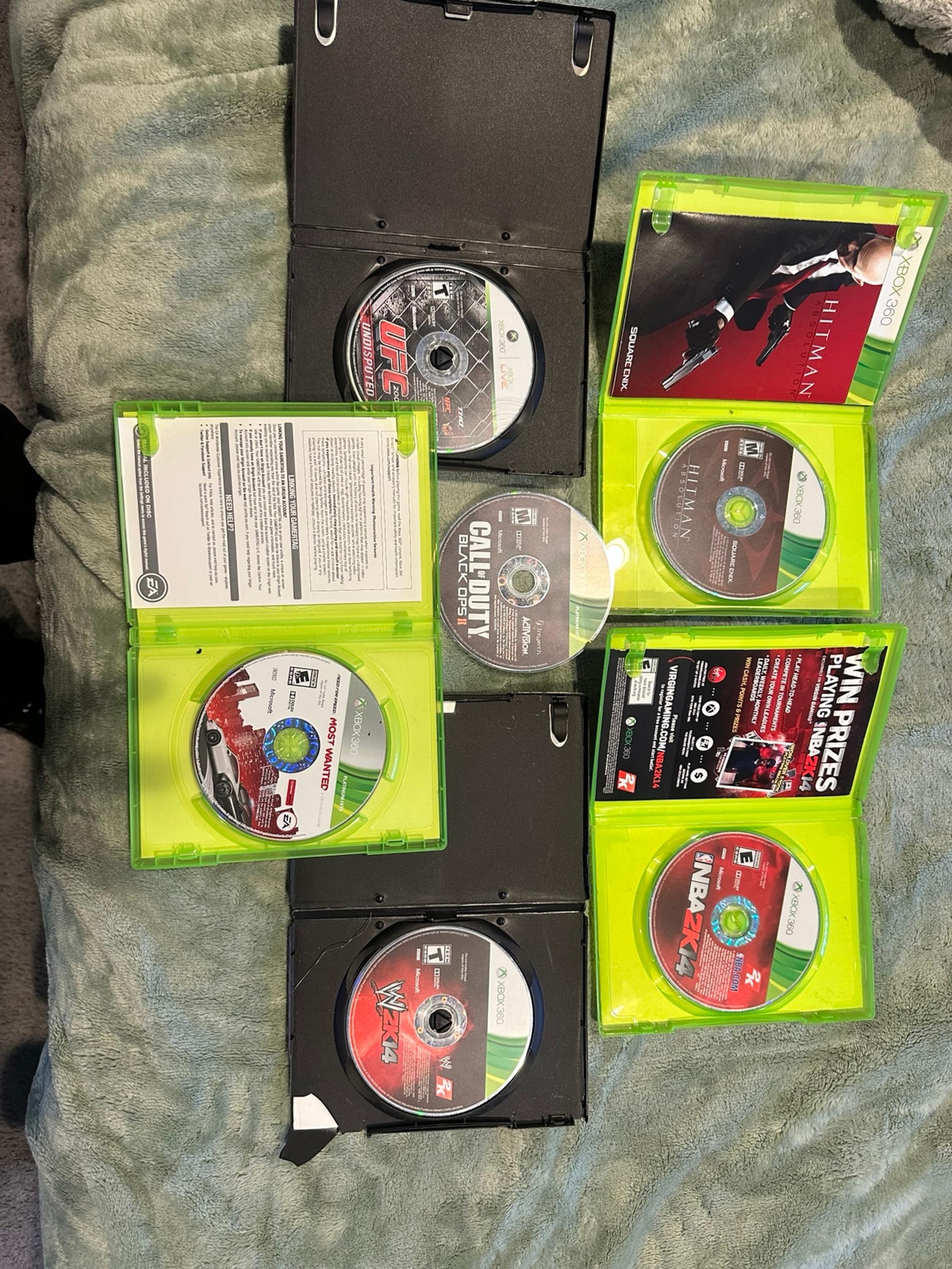 Xbox 360 video game 6 bundle lot vintage