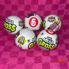 Zuru 5 Surprise Mega GROSS Minis Bundle LOT of (5) Balls