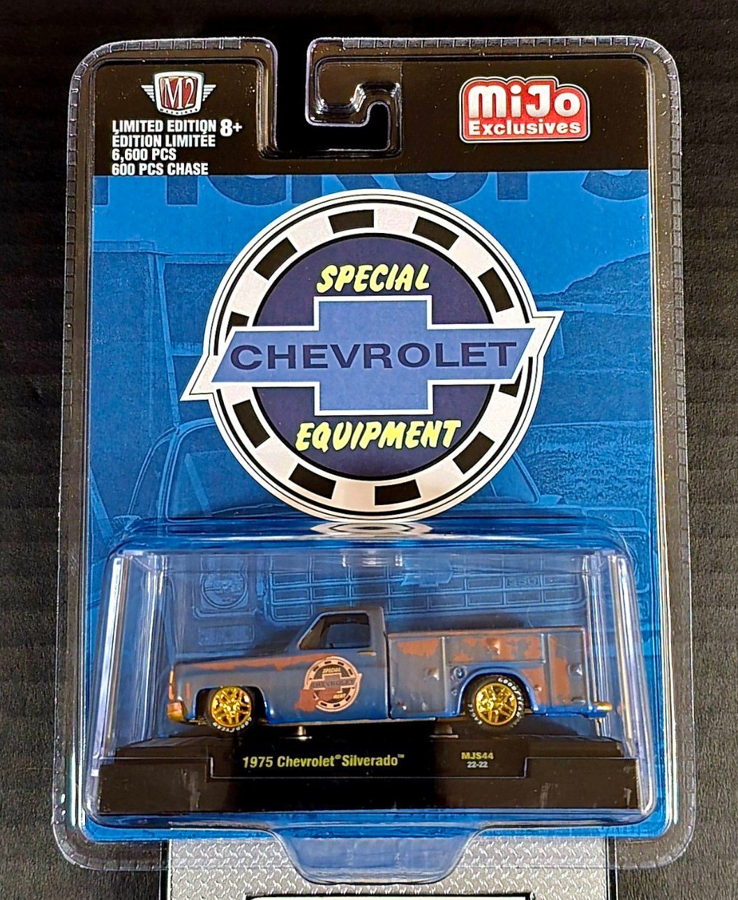 M2 1:64 1975 Chevy Silverado Utility Truck “Special Equipment - CHASE CAR