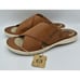 Born Mens Size 13 Marco Brown Full Grain Leather Slide Sandals Shoes