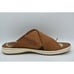 Born Mens Size 13 Marco Brown Full Grain Leather Slide Sandals Shoes