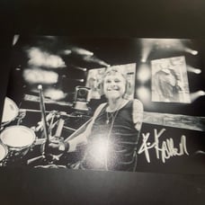 Rick allen autograph def Leppard