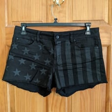 Lovesick American flag shorts