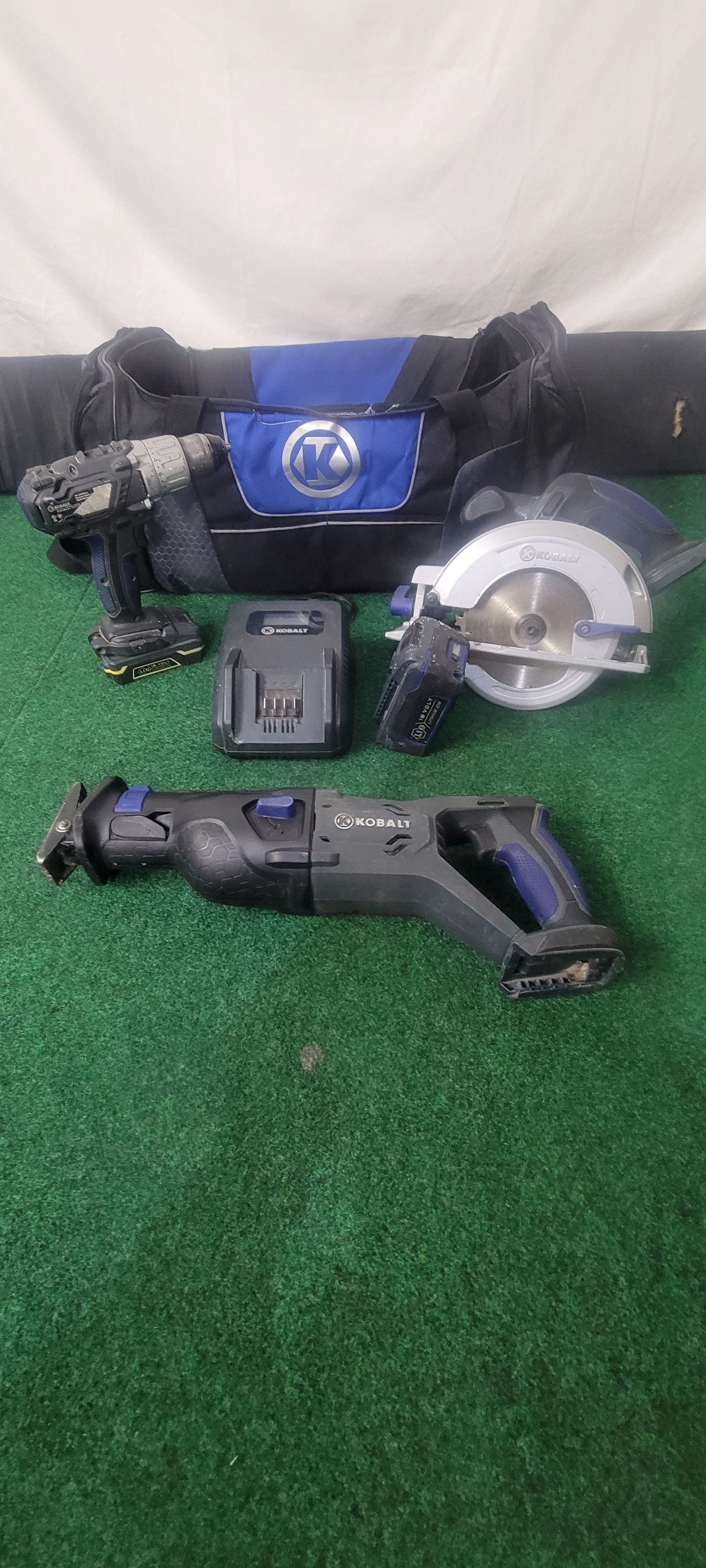 18v kobalt tool set
