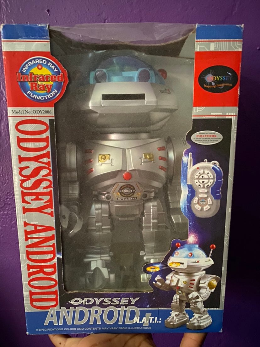 vintage odyssey android infrared toy