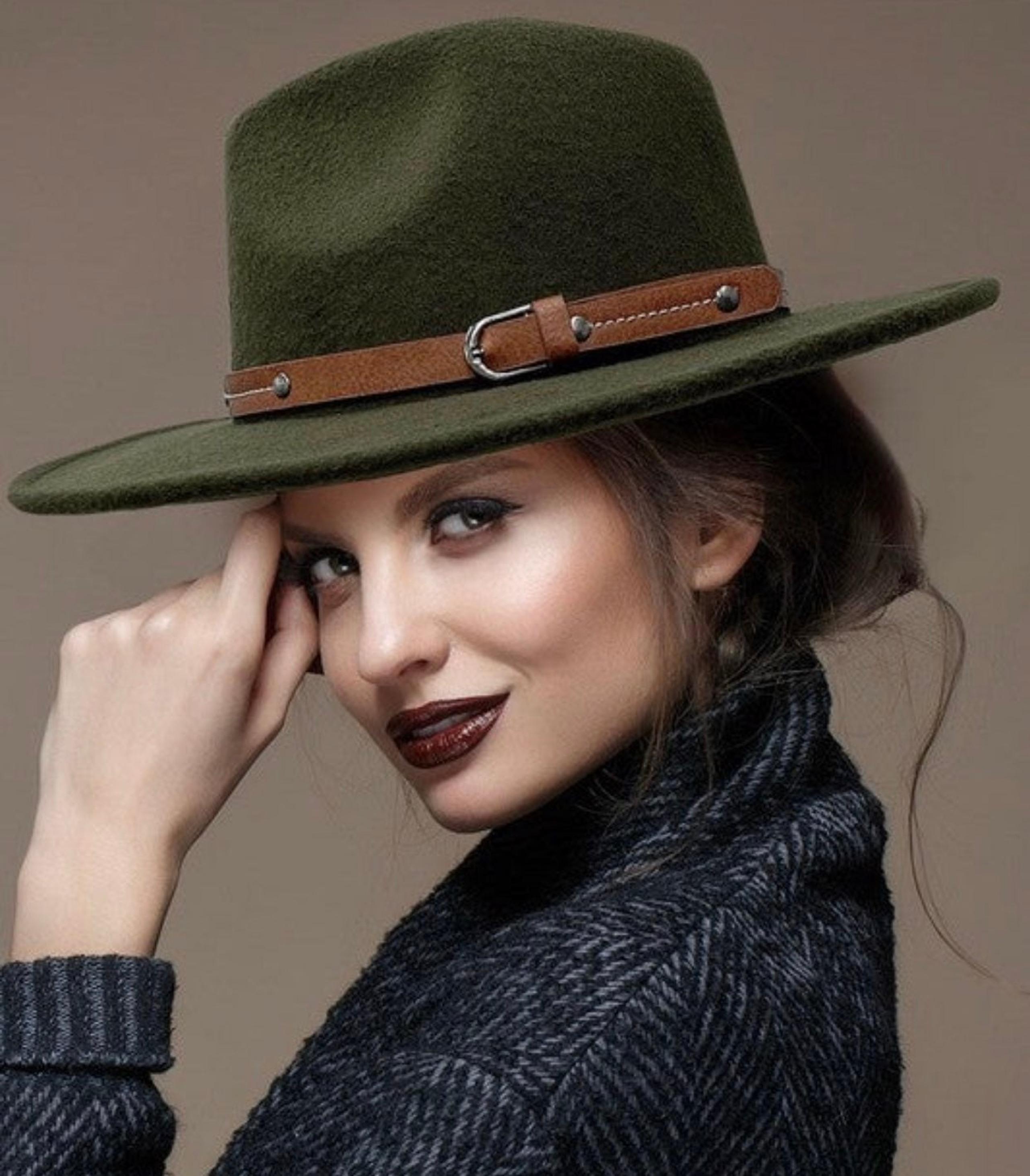 Amore Wide Brim Fedora